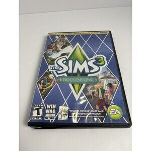 Sims 3: Hidden Springs (Windows/Mac, 2012) Read Below